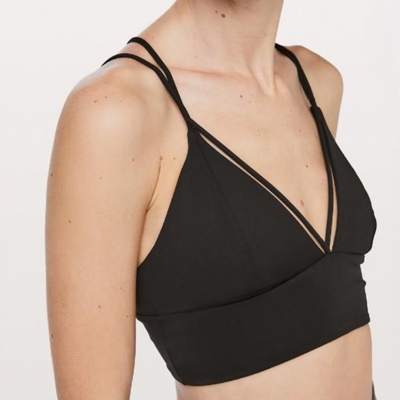 sports bra with cross front